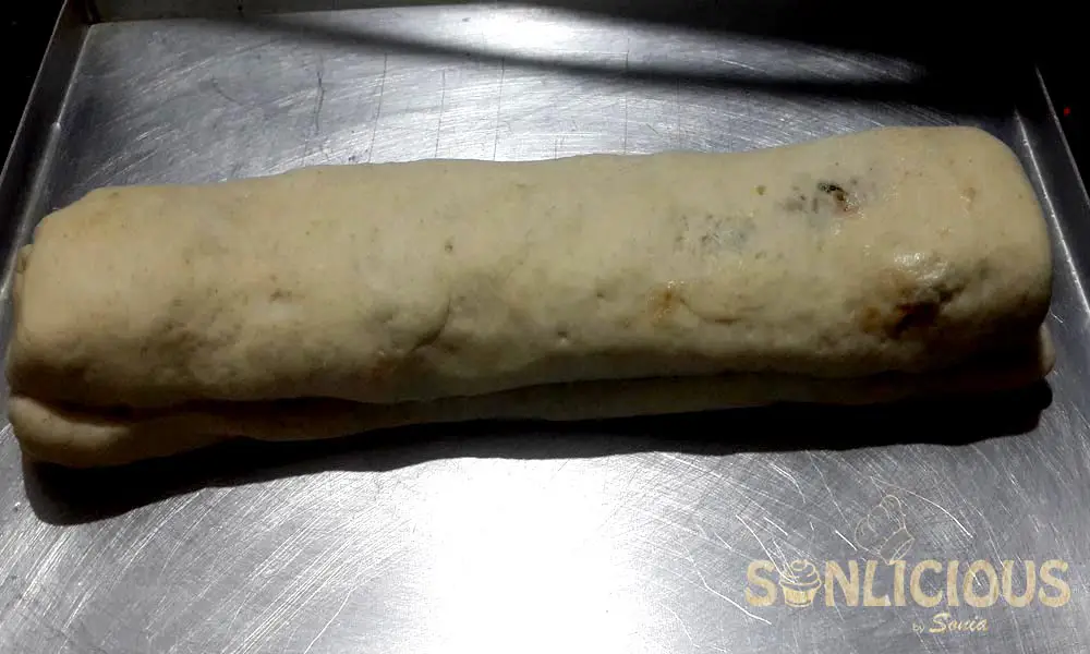 Vegetarian Stromboli Log