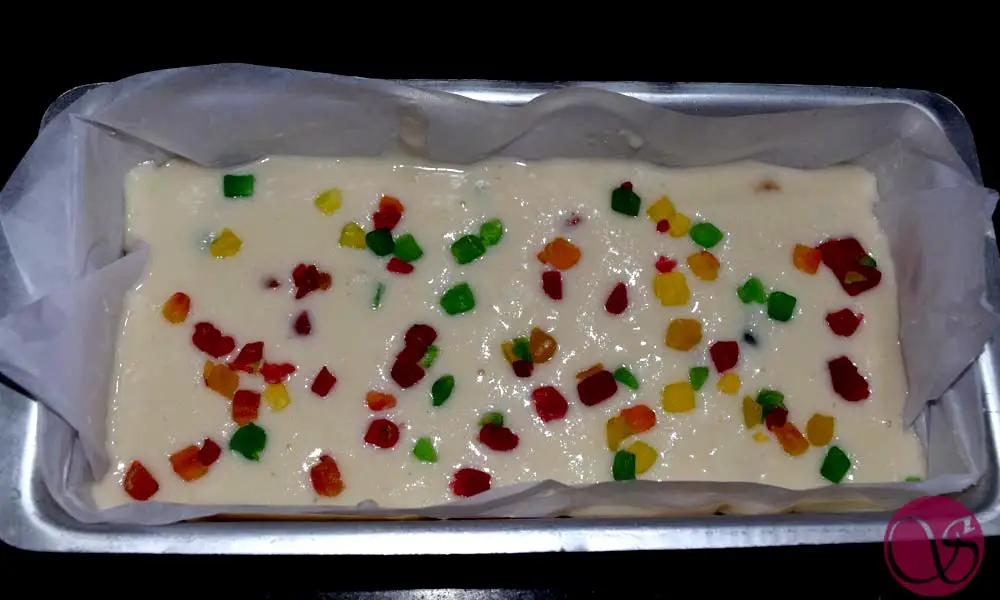 Malai Cake Batter before Baking Malai Cake Batter before Baking