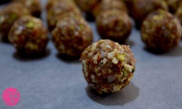 Gluten Free Energy Balls recipe with Dates | Fireless Energy Balls Recipe