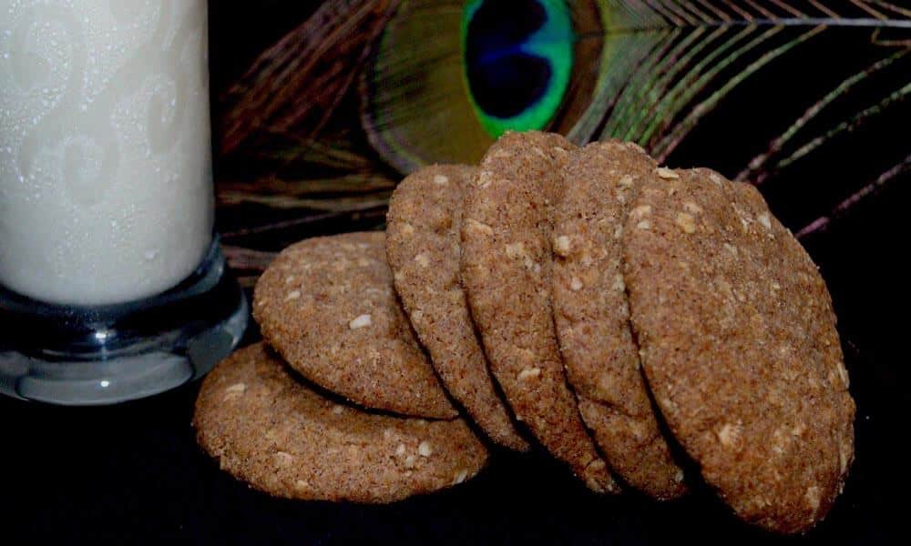 Ragi cookies with jaggery