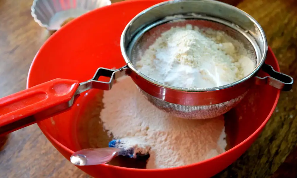 Chocolate Banana Cake Dry ingredients