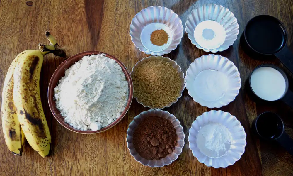 Chocolate Banana Cake Ingredients