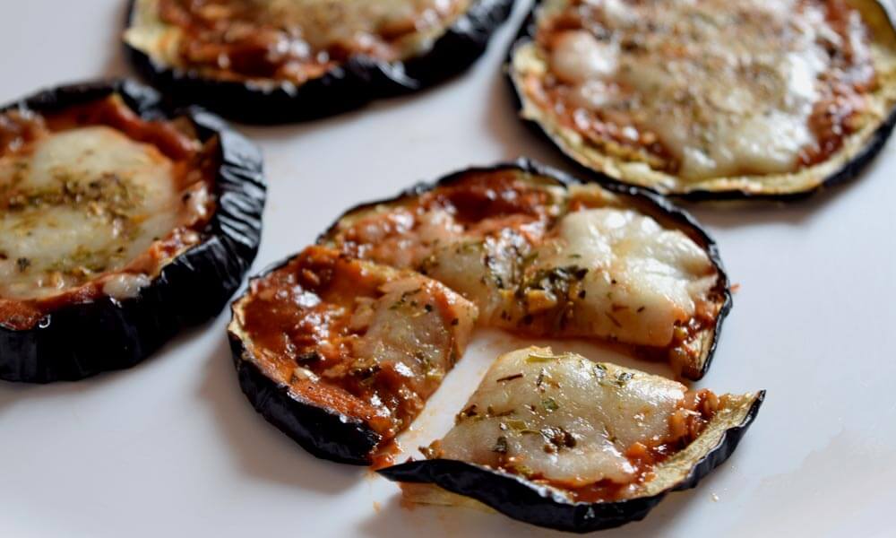 Low Carb Eggplant Pizza