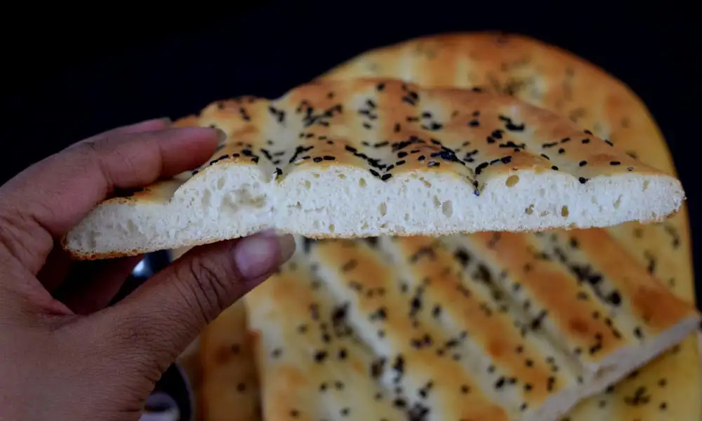 Persian Flatbread Nan-e-Barbari ready to bake