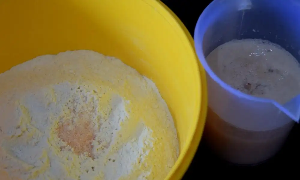Ingredients for Persian Flatbread Nan-e-Barbari