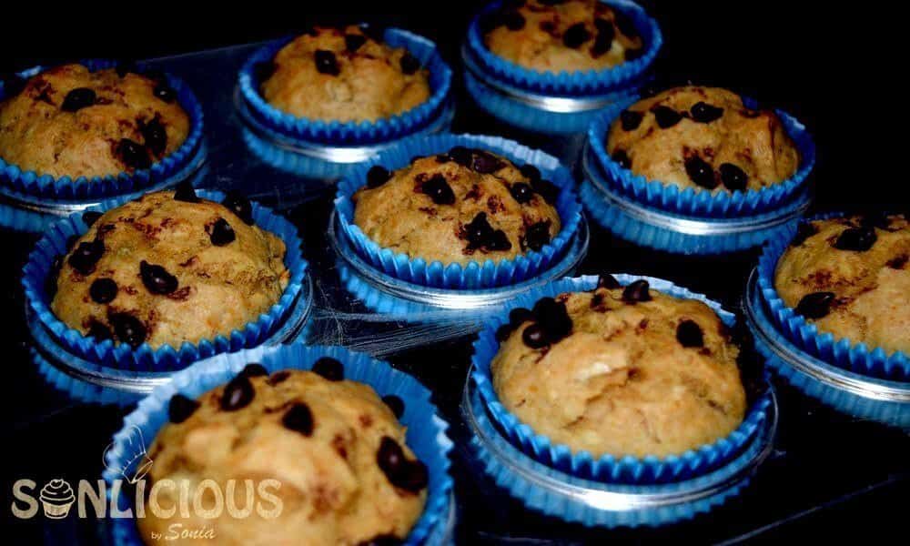 Fresh Baked Wheat Banana Muffins Fresh Baked Wheat Banana Muffins