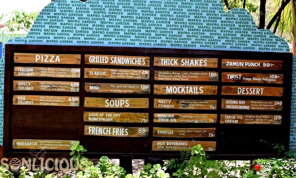 Mapro Menu Mapro Menu