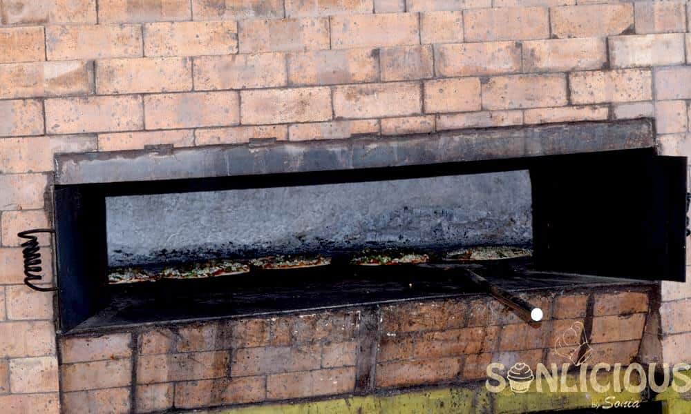 Pizza's in Wood Brick Oven Pizza's in Wood Brick Oven