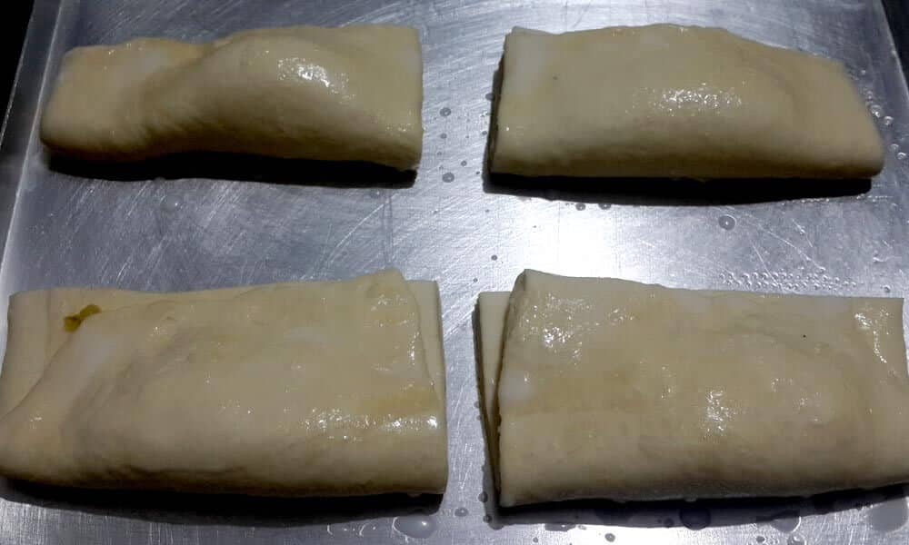 Puff Pastry ready for baking Puff Pastry ready for baking
