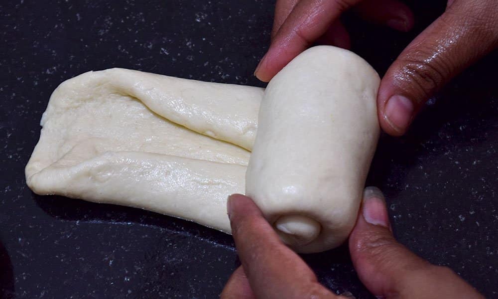 Shaping of Breakfast rolls Shaping of Breakfast rolls