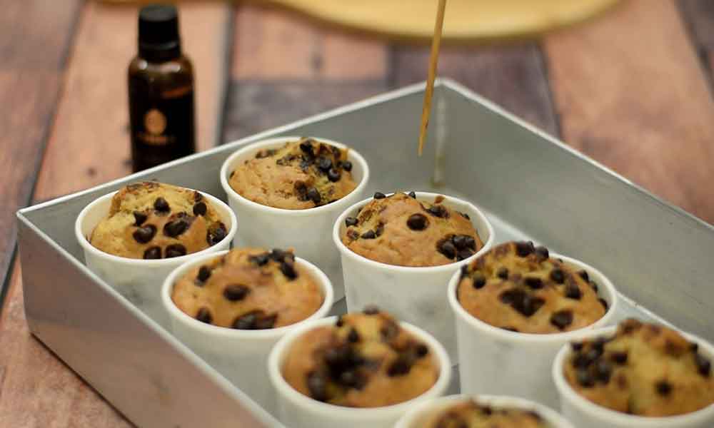 Baked-Banana-Walnut-Muffins baked banana walnut muffins