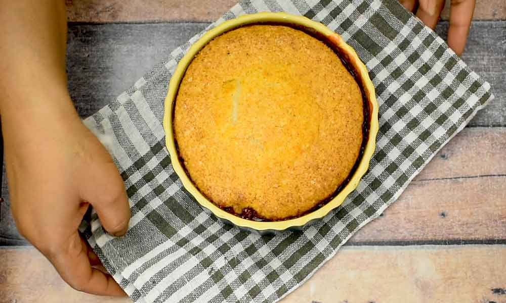 Baked-Strawberry-Cobbler baked strawberry cobbler