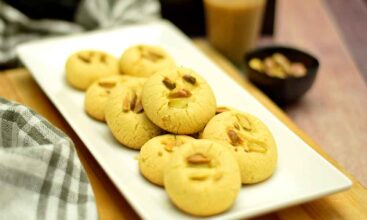 Easy Eggless Nankhatai Recipe | Indian Shortbread Nankhatai