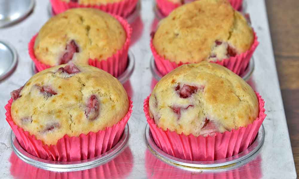 Moist-Strawberry-Muffins moist strawberry muffins