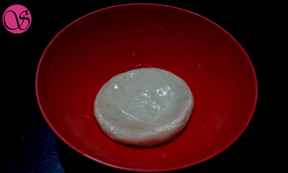 Dough after kneading Dough after kneading